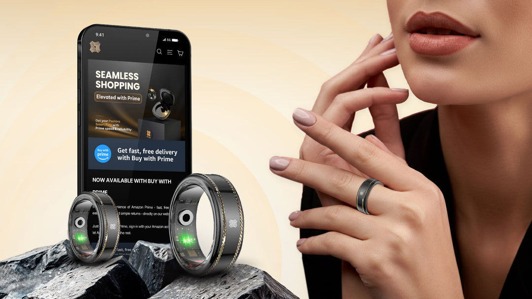 Buy with Prime Now Available for Pachira Smart Ring - Effortless Elegance Meets Prime Convenience